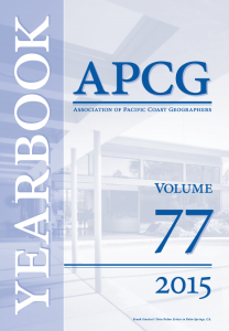 Yearbook Association of Pacific Coast Geographers 77