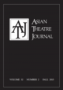 Asian Theatre Journal 32-2