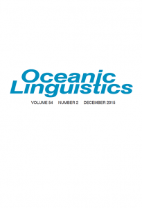 Oceanic Linguistics 54-2