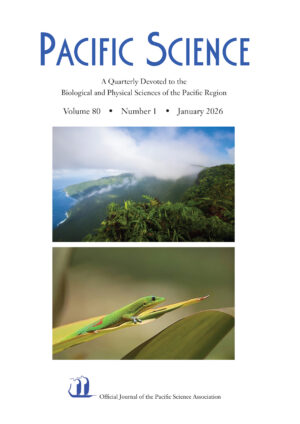 Pacific Science 80-1 cover