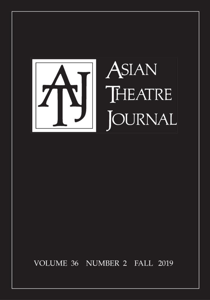 Asian Theatre Journal 36-2