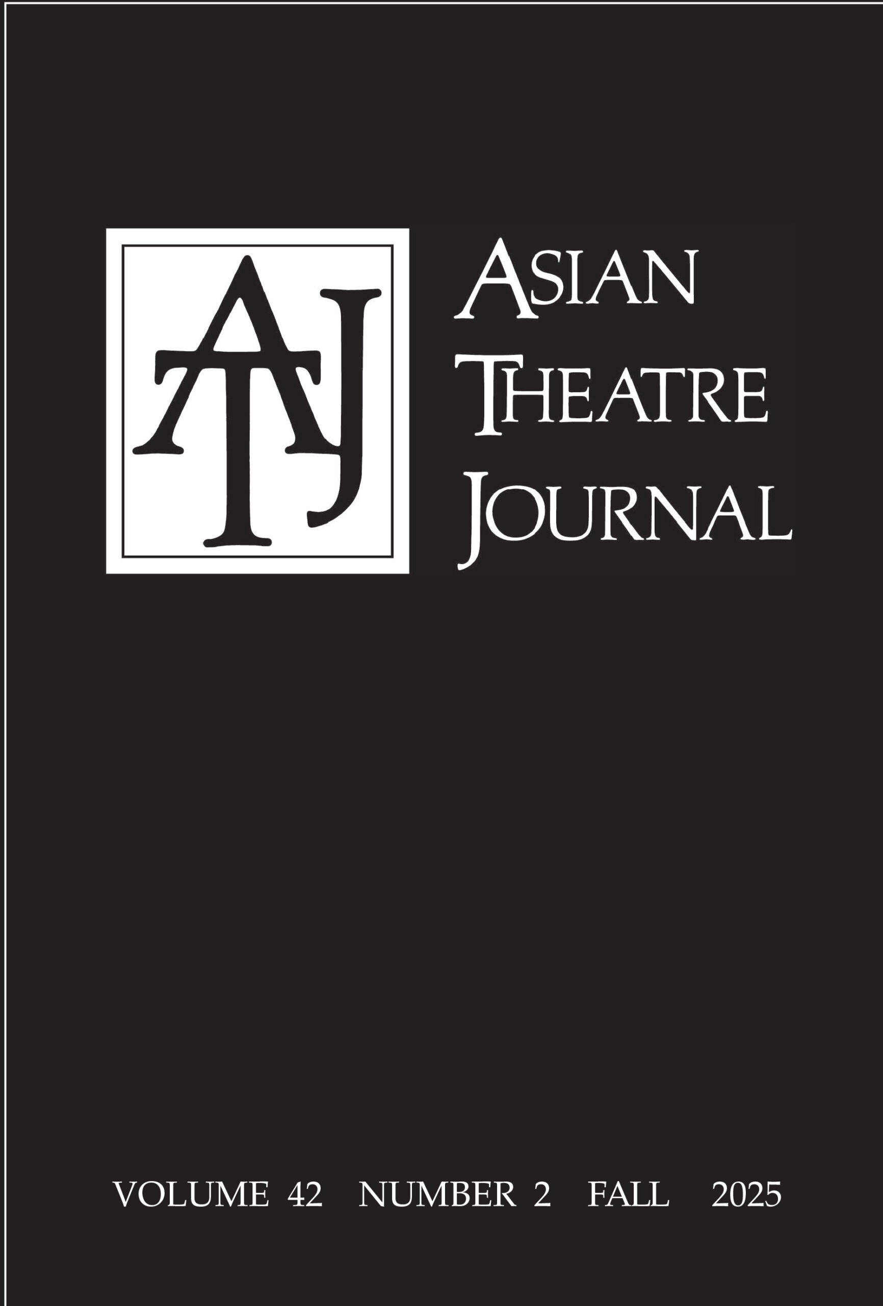 Asian Theatre Journal