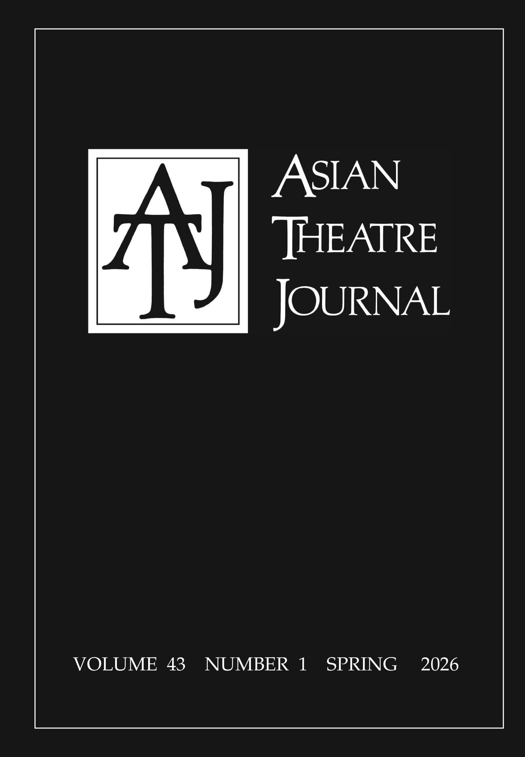Asian Theatre Journal