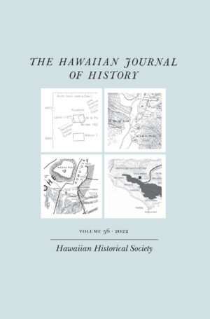 Front cover of The Hawaiian Journal of History volume 56 (2022)
