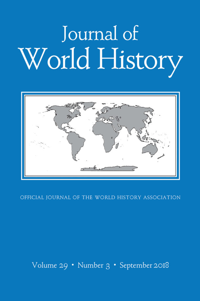 Journal of World History 29-3 cover