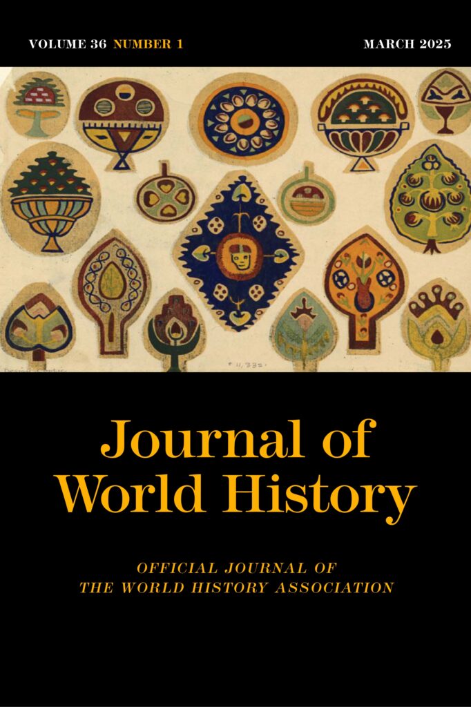 cover of Journal of World History 36-1