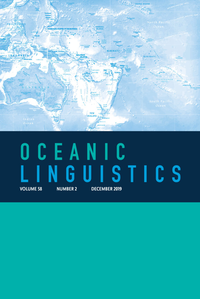 Oceanic Linguistics OL 58-2