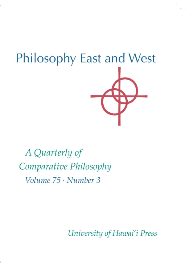 Philosophy East and West: A Quarterly of Comparative Philosophy