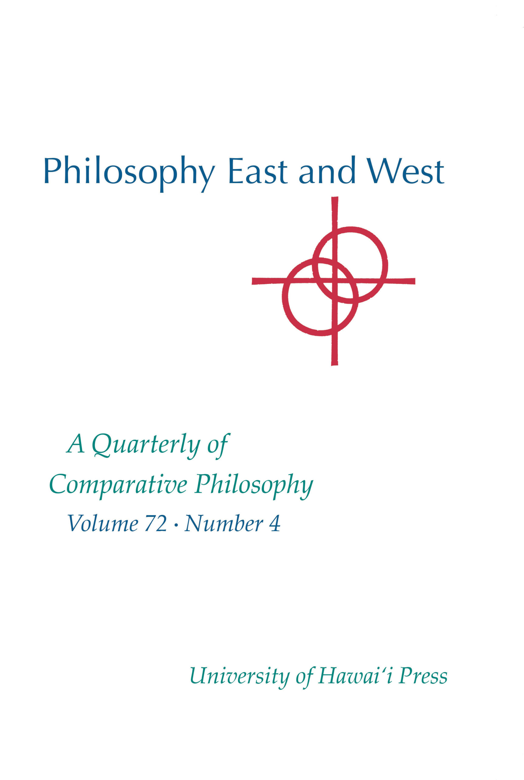 Philosophy East and West: A Quarterly of Comparative Philosophy