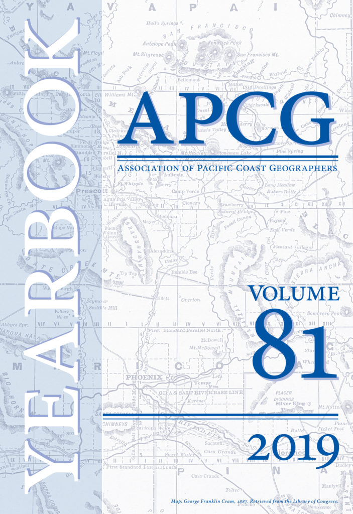 The Yearbook of the Association of Pacific Coast Geographers