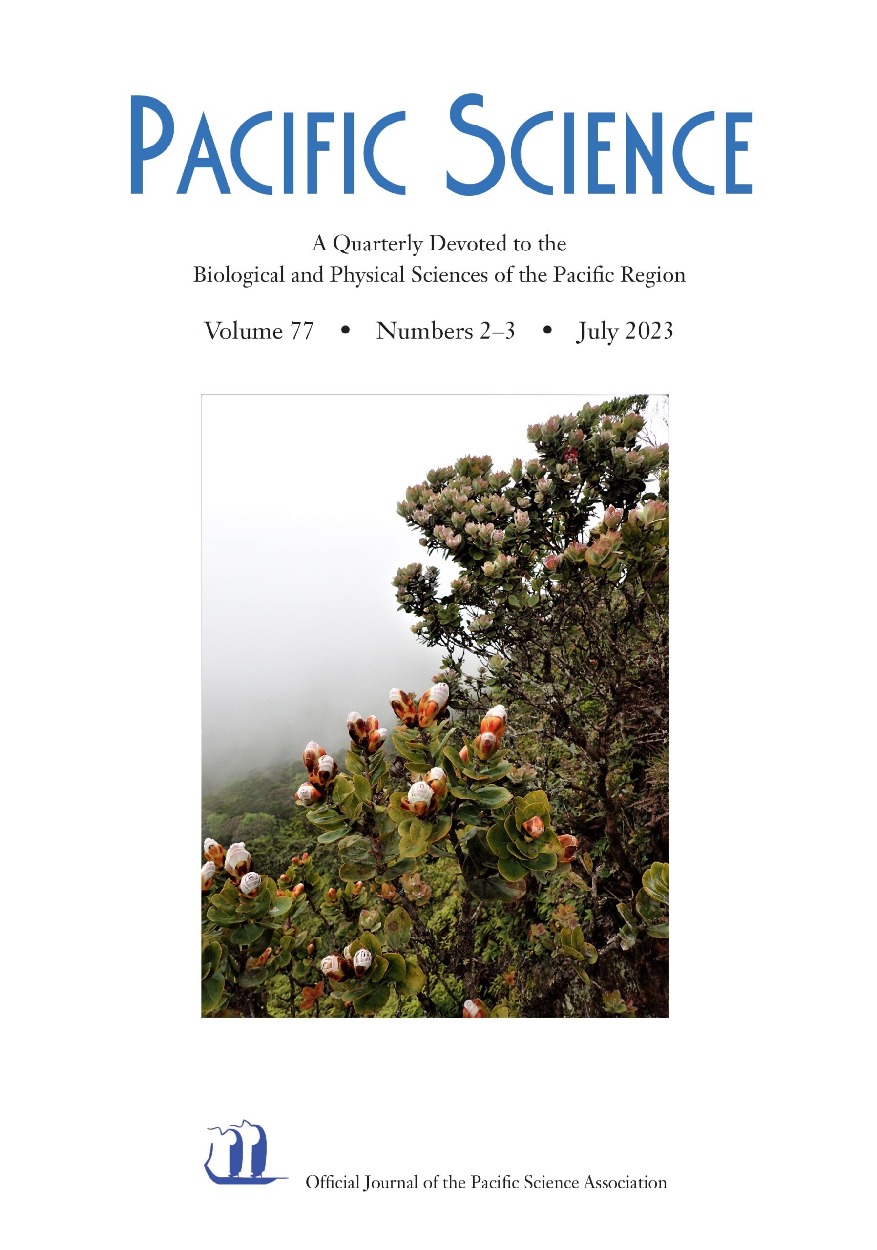 Pacific Science: A Quarterly Devoted to the Biological and Physical Sciences of the Pacific Region