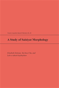 A Study of Saisiyat Morphology