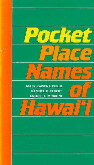 Pocket Place Names of Hawai'i