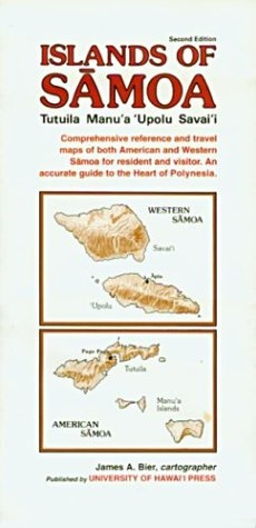 Islands of Samoa: Reference Map of Tutuila