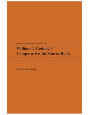 William J. Gedney’s Comparative Tai Source Book