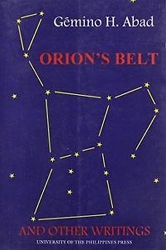 ORION'S BELT AND OTHER WRITINGS