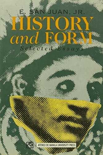 History and Form: Selected Essays