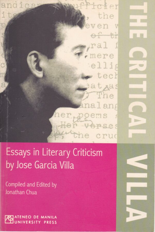 The Critical Villa: Essays In Literary Criticism