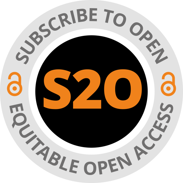 Project MUSE S20 Subscribe to Open Access S20