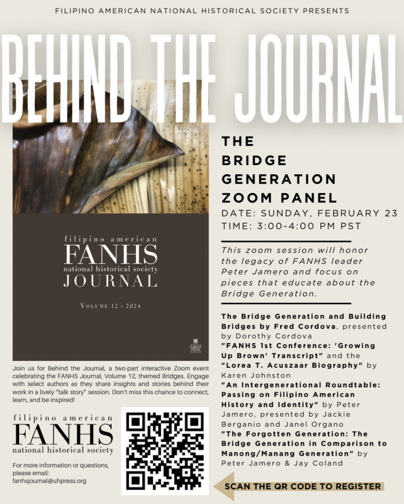 FAHNS Behind the Journal poster