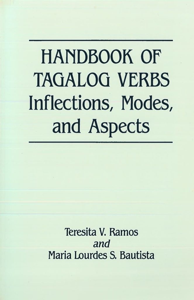 Cover of Handbook of Tagalog Verbs book