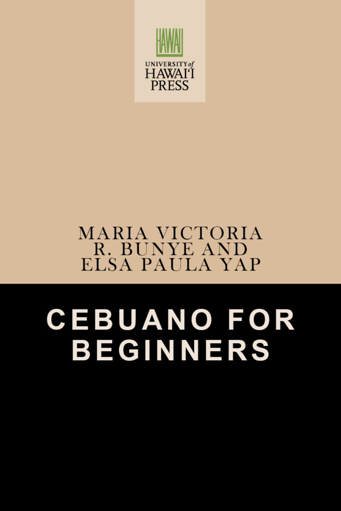 Cover of Cebuano for Beginners book, as open access