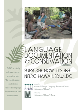 Cover of the Journal Documentation & Conservation